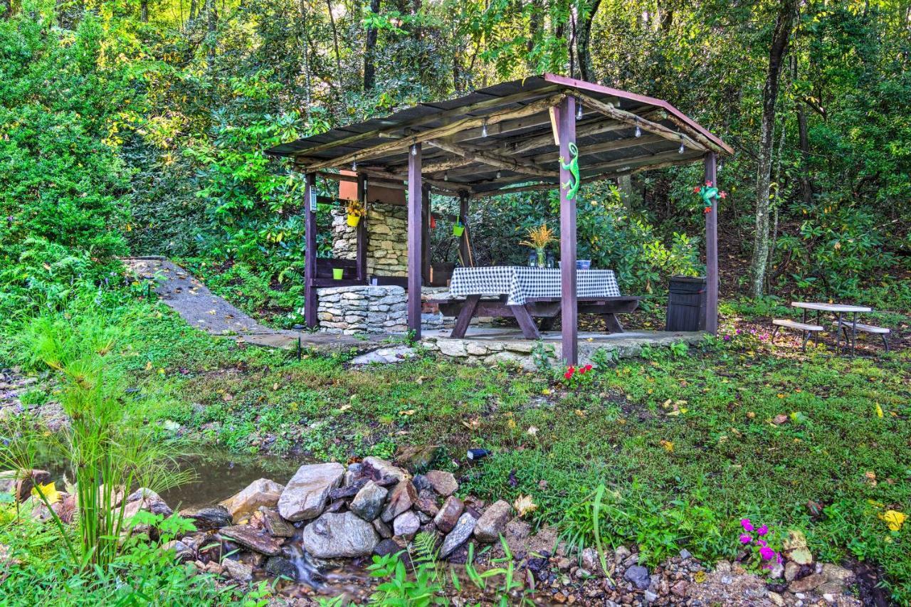 הנדרסונוויל Shaw Creek Cottage With Fire Pit And Forest Views מראה חיצוני תמונה